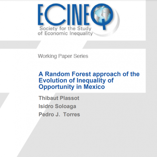 Thibaut Plassot, Isidro Soloaga, Pedro J. Torres – A Random Forest approach of the Evolution of Inequality of Opportunity in Mexico